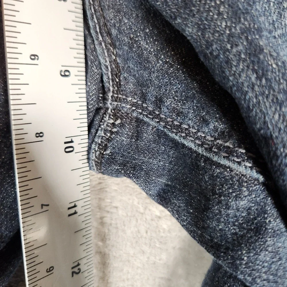 Foster Jeans Women's‎ Size 8 31X32 Mid-Rise Bootcut Classic Blue Pre-Owned